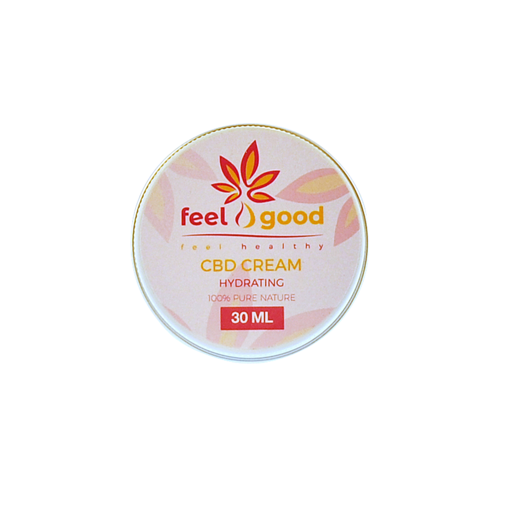 Feel Good Intens hydraterende CBD-crème met sheaboter, mangoboter, amandelolie & cannabinoïden – 100ml | FEEL GOOD