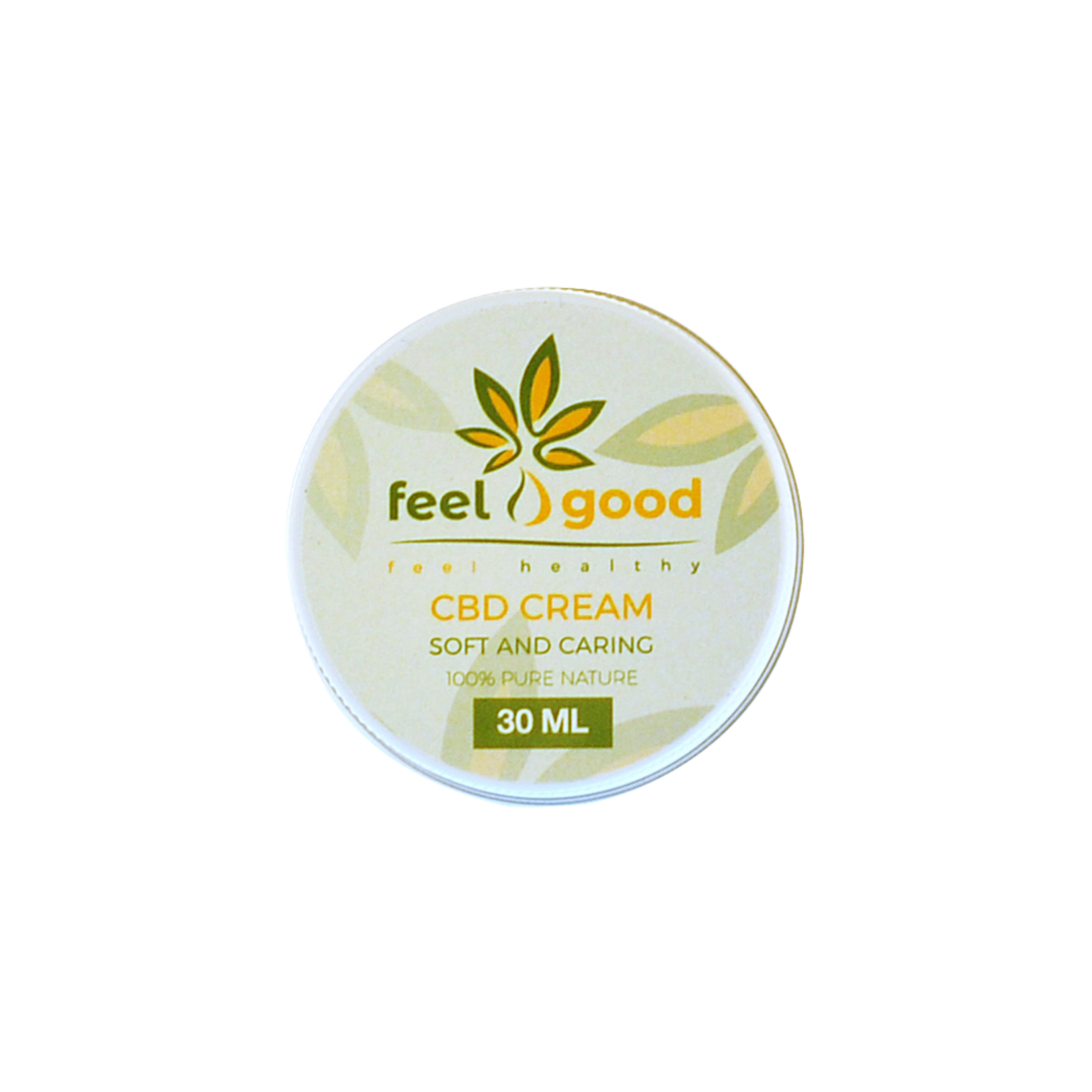 Feel Good Soothing CBD cream with almond oil, shea butter, 300mg CBD and 100mg CBG – 100ml | FEEL GOOD
