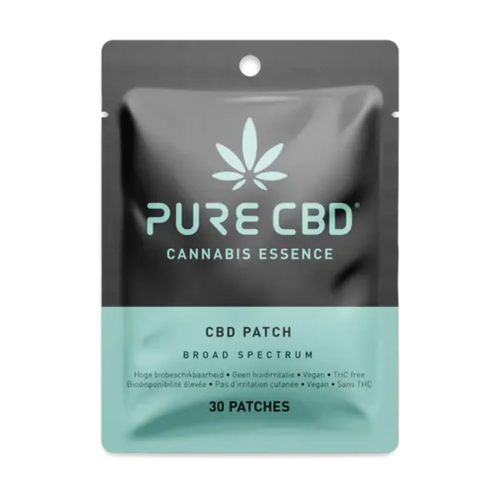 Pure CBD Huidpatches van  met hennepextract – 20 mg per stuk – 30 stuks | Pure CBD