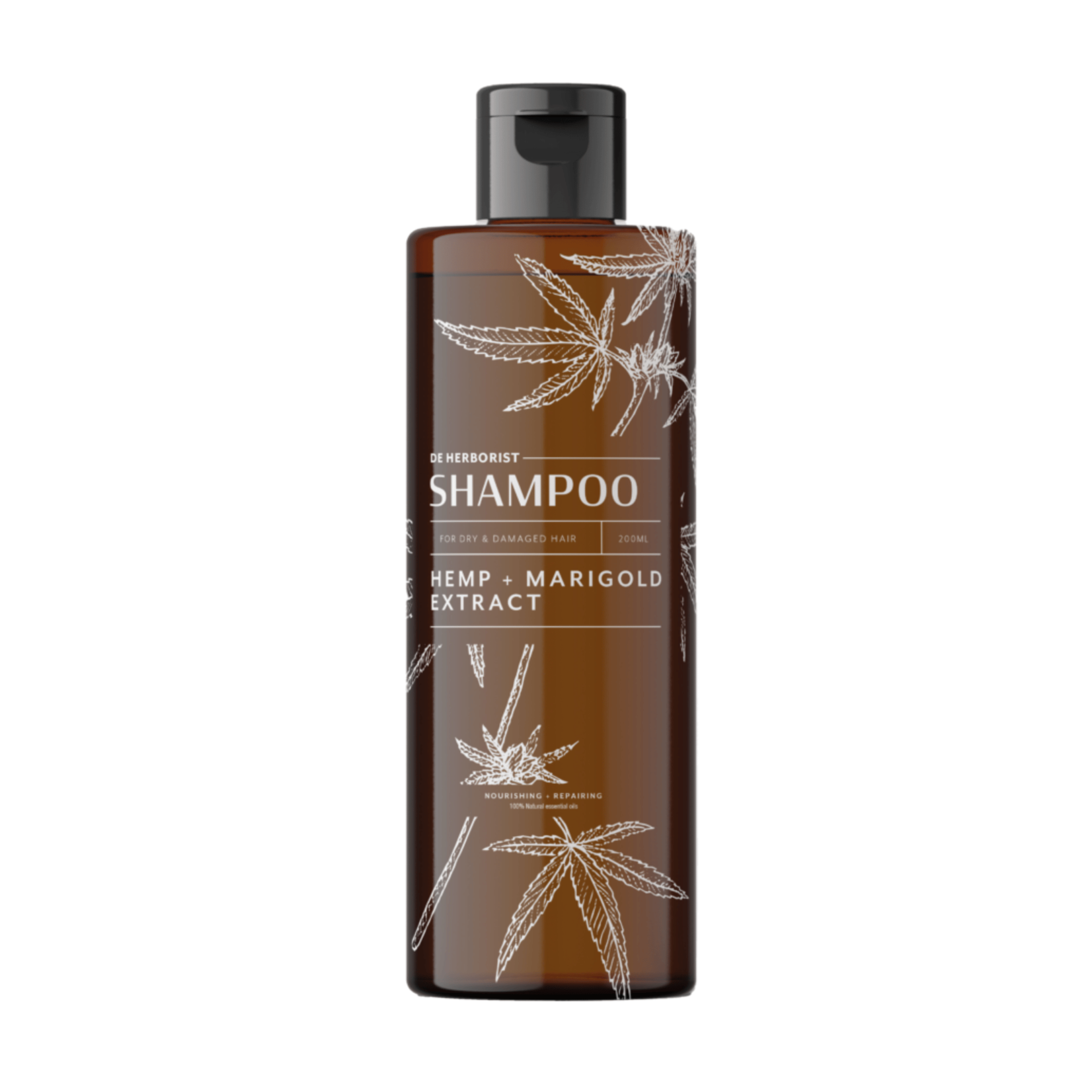 DE HERBORIST Restoring Shampoo – Cannabis & Calendula | 200ml | De Herborist | Terpenen | Natuurlijk & Bio