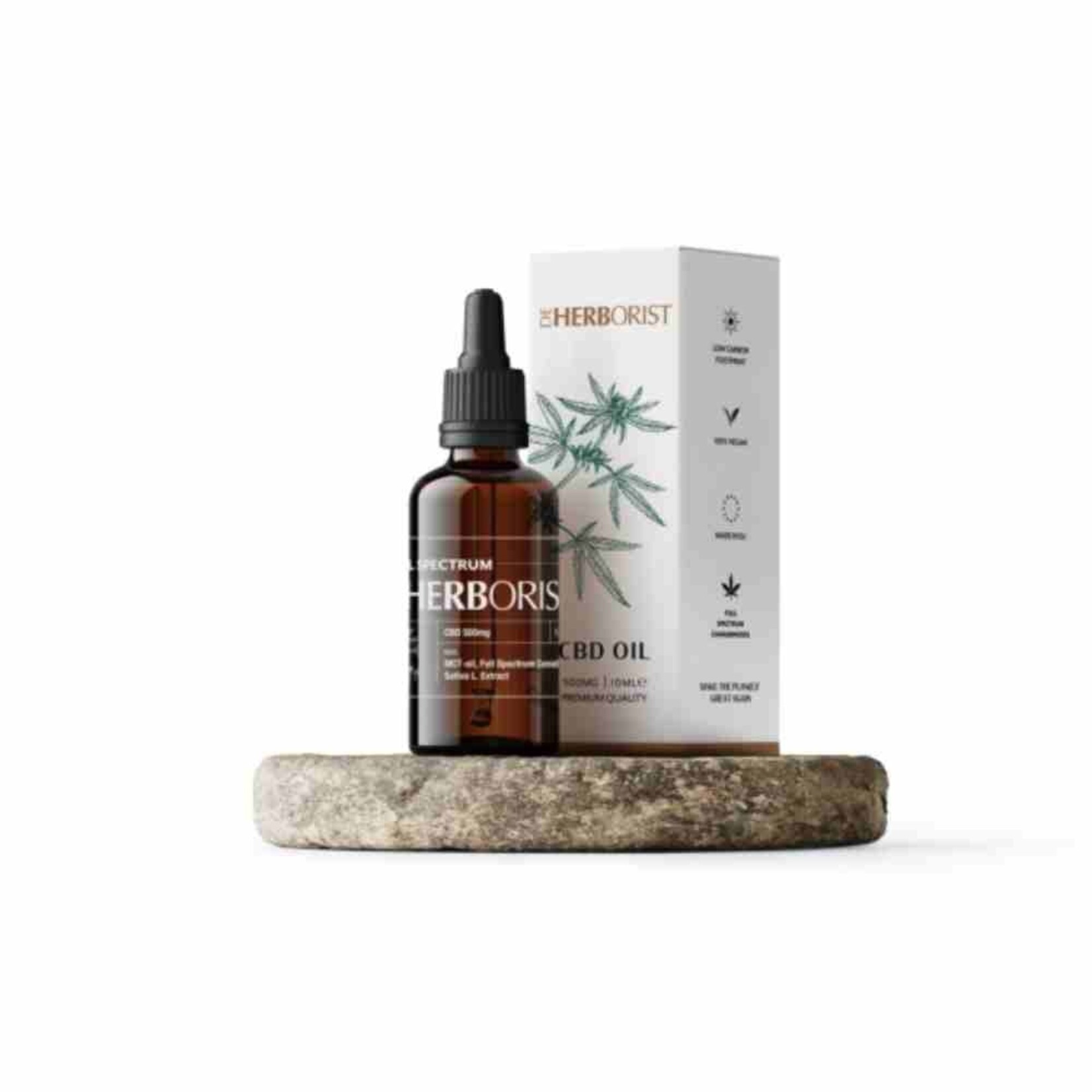 DE HERBORIST  DE HERBORIST – Premium Full-Spectrum CBD Olie 5% (10ml)