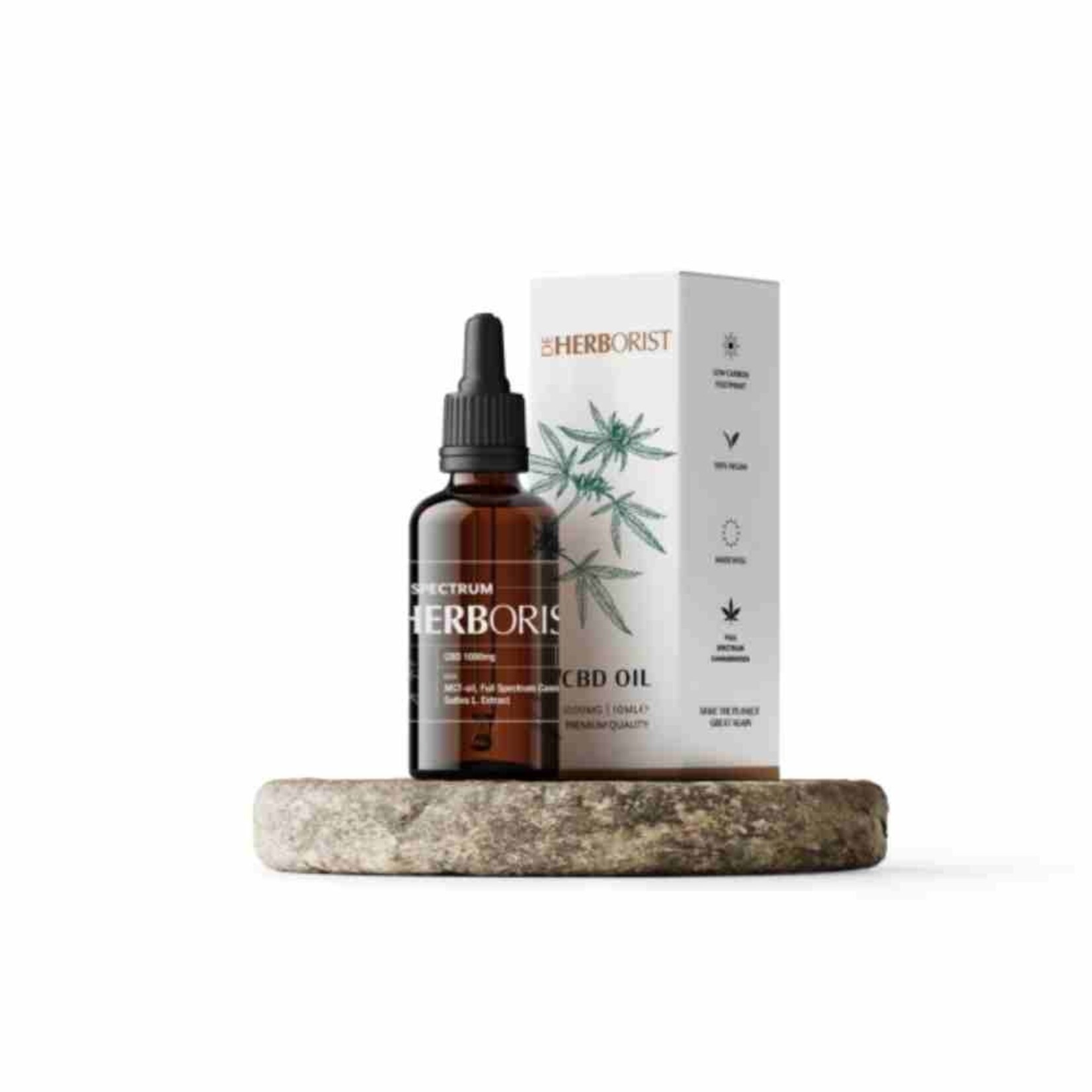 DE HERBORIST CBD Olie 10% (1000mg) – Full Spectrum – 10ml – De Herborist – Vegan & 100% Natuurlijk