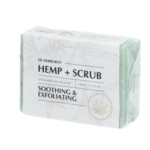 DE HERBORIST Natural Hemp Soap + Scrub | De Herborist
