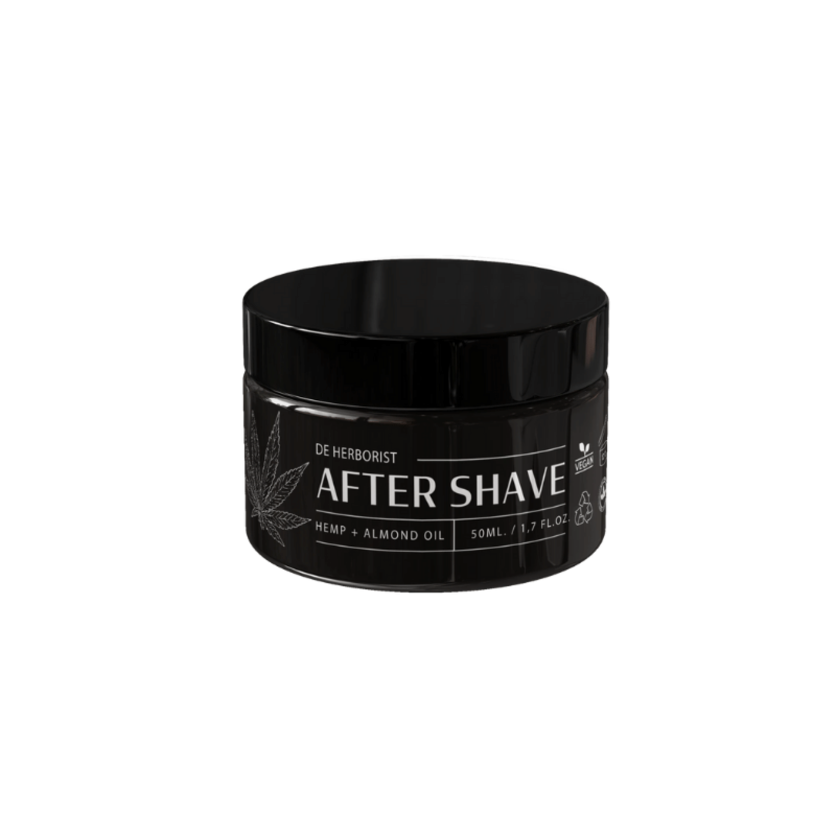 DE HERBORIST After Shave Crème – Cannabis & Calendula | 50ml | De Herborist | Verzachtend & Natuurlijk | Gevoelige Huid