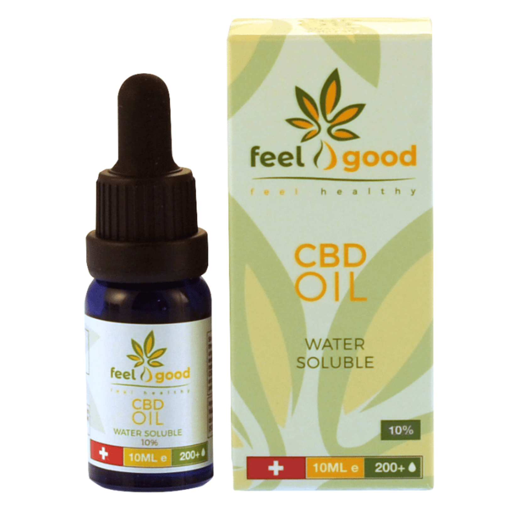 Feel Good Wateroplosbare CBD-formule 10% in druppelvorm | FEEL GOOD