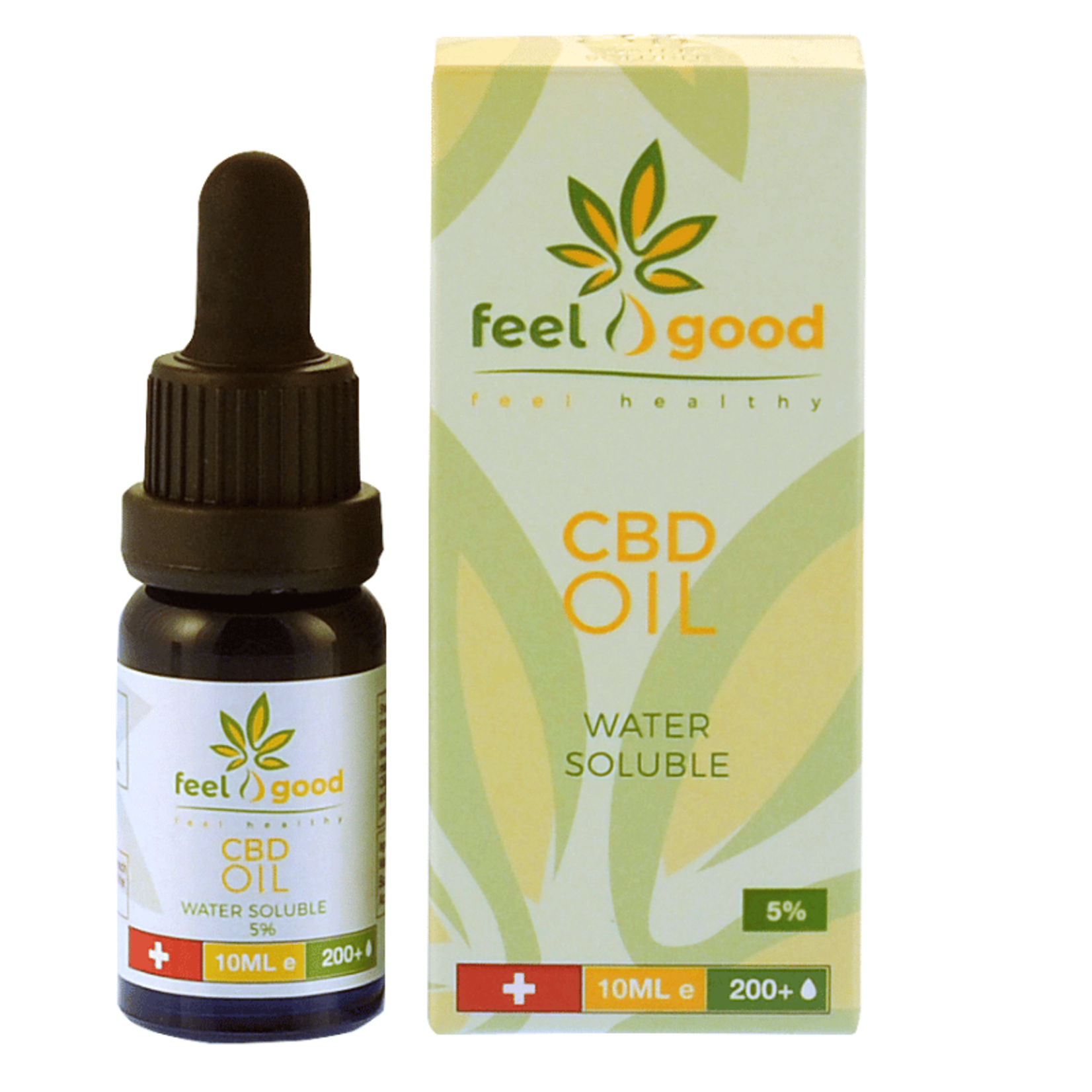 Feel Good Wateroplosbare CBD-druppels 5% – geschikt voor veelzijdig gebruik | FEEL GOOD