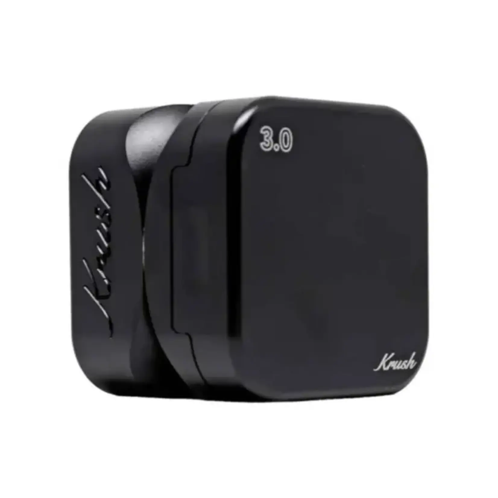 KRUSH Kube Grinder 3.0 – 4-Part – Dual Grind Function – 55 mm – Aluminum – Magnetic Lid | Krush