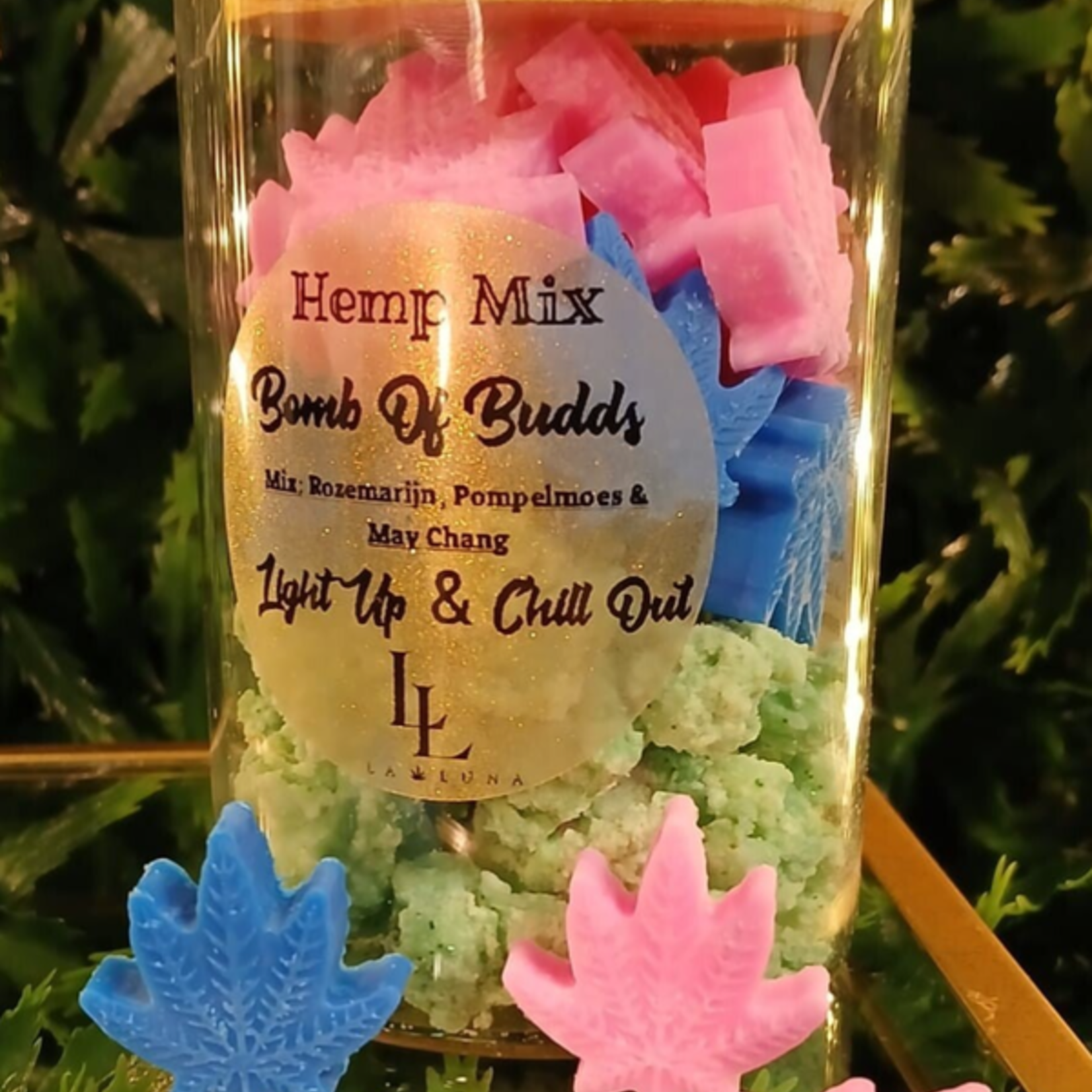 LALUNA La Luna - Hemp Mix Bomb of Budds | 3 Scents | Natural Fragrance