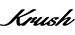 KRUSH logo
