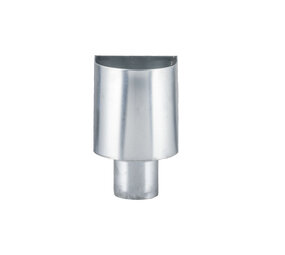 elZinc Zinken vergaarbak - Model Mini Ø80 mm