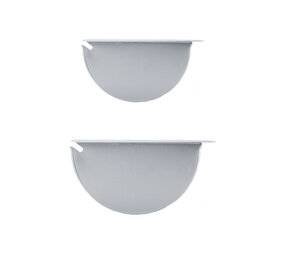 elZinc Zinken Kopschot - Mastgoot M44 rechts  - Zonder Kraal elZinc Zinken Kopschot - Mastgoot M44 rechts  - Zonder Kraal