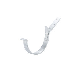 elZinc Mastgootbeugel M44 - 45° Met Lip - Verzinkt