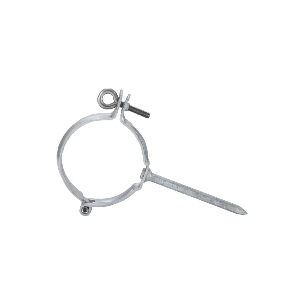 elZinc Verzinkte Regenpijp Beugel met Pen Ø80 mm elZinc Verzinkte Regenpijp Beugel met Pen Ø80 mm