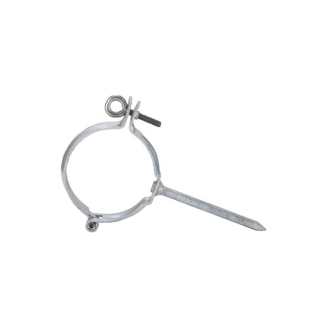 elZinc Verzinkte Regenpijp Beugel met Pen Ø80 mm elZinc Verzinkte Regenpijp Beugel met Pen Ø80 mm