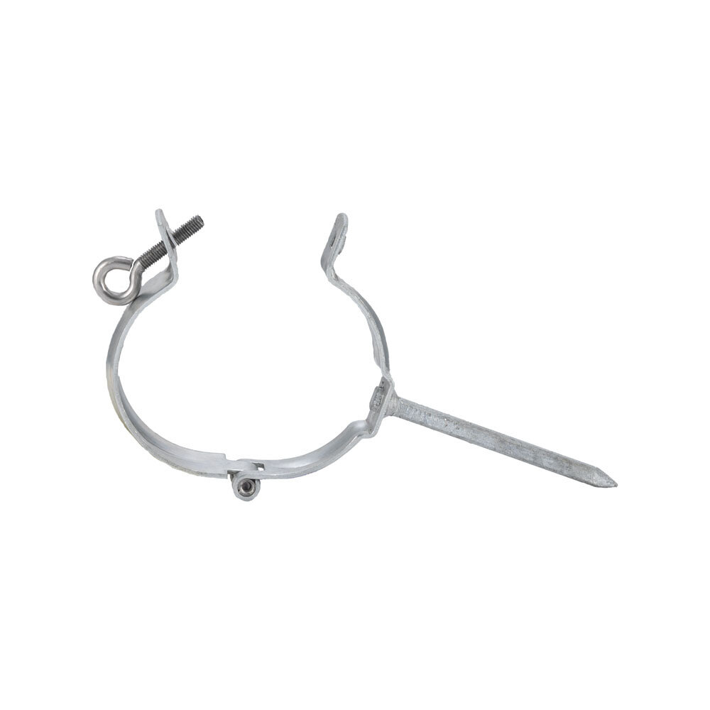 elZinc Verzinkte Regenpijp Beugel met Pen Ø80 mm elZinc Verzinkte Regenpijp Beugel met Pen Ø80 mm