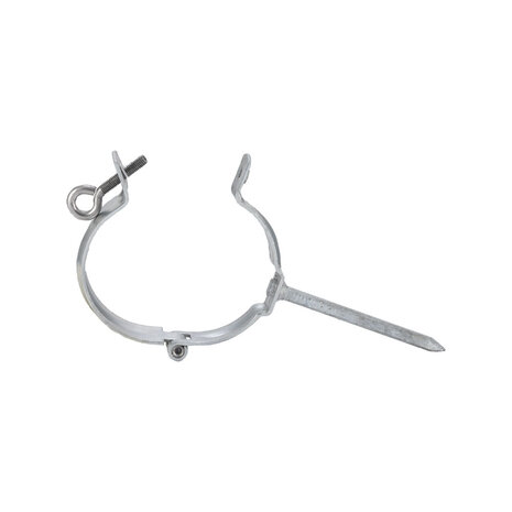 elZinc Verzinkte Regenpijp Beugel met Pen Ø80 mm elZinc Verzinkte Regenpijp Beugel met Pen Ø80 mm