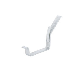 elZinc Bakgootbeugel B30 - 45° Met Lip - Verzinkt elZinc Bakgootbeugel B30 - 45° Met Lip - Verzinkt
