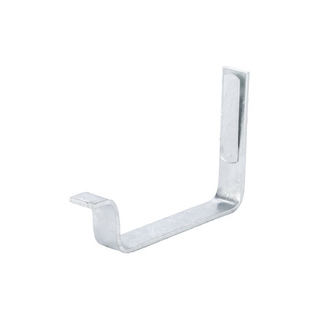 elZinc Bakgoot Muurbeugel B30 - 90° Met Lip - Verzinkt