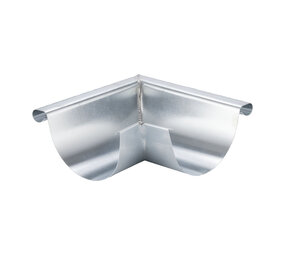 elZinc Zinken Buitenhoek - Mastgoot M37 - Haaks Gesoldeerd