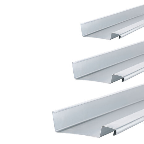 elZinc Zinken Bakgoot B30 - 2 meter