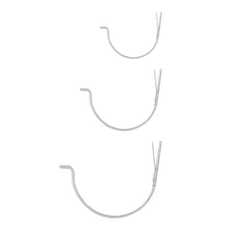 elZinc Mastgoot Muurbeugel M44 - 90° Met Lip - Verzinkt elZinc Mastgoot Muurbeugel M44 - 90° Met Lip - Verzinkt