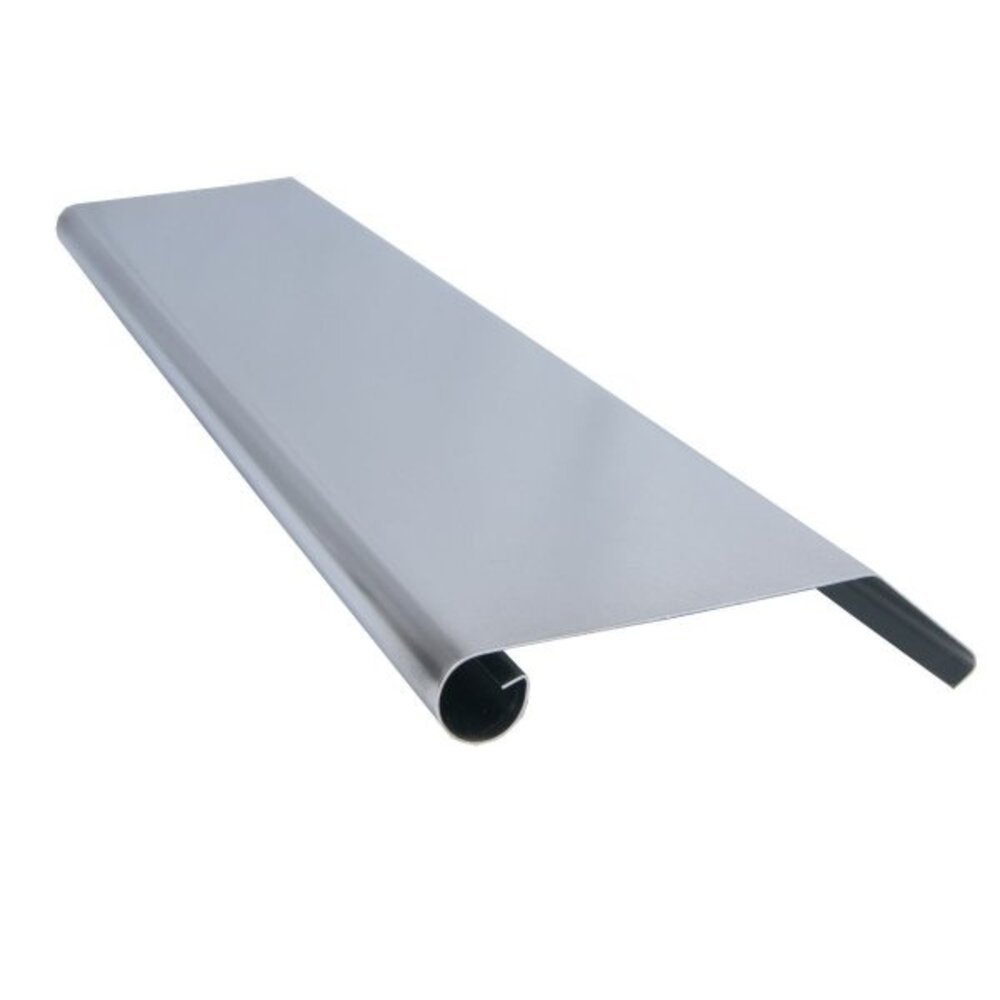 Blank Zinken Deklijst Met Kraal 21 mm| Kliksysteem Blank Zinken Deklijst Met Kraal 21 mm| Kliksysteem