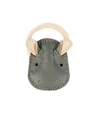 Donsje Donsje josy haarelastiek hippo green bay leather