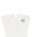 Donsje socks bell bunny warm white