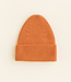 hvid beanie fonzie orange