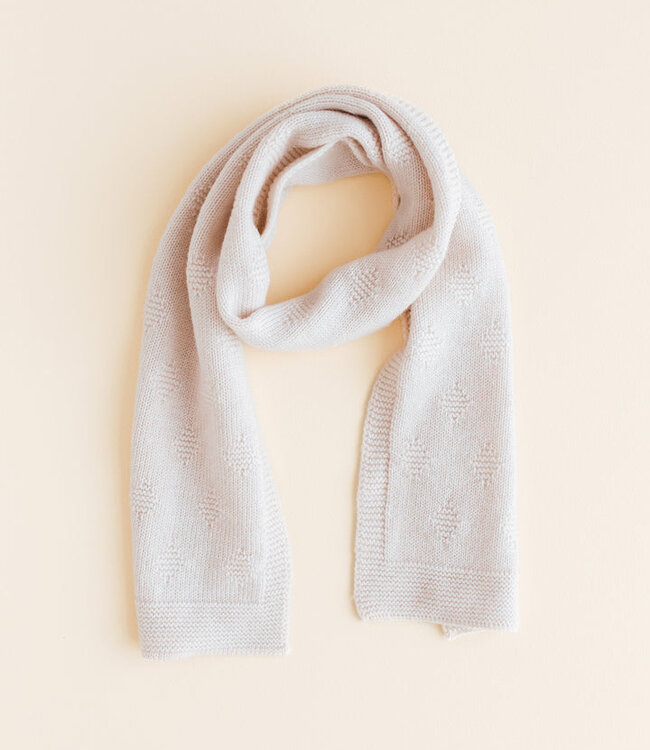 Hvid scarf gina off white