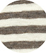 Petit by basics baby longsleeve luca stripes raw white/earth