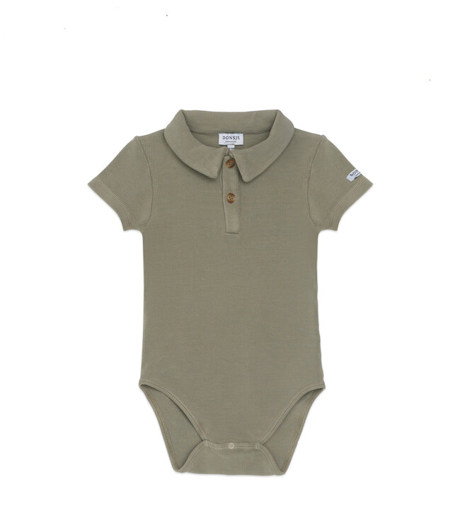 Donsje moli romper dusty green