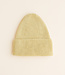 hvid beanie fonzie light yellow newborn