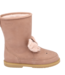 wadudu exclusive fluffy bunny boots hazelnut leather