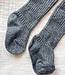 Socks rib cotton  grey melange