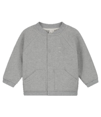 Gray label Gray label baby baseball cardigan grey melange