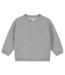 Gray label baby baseball cardigan grey melange