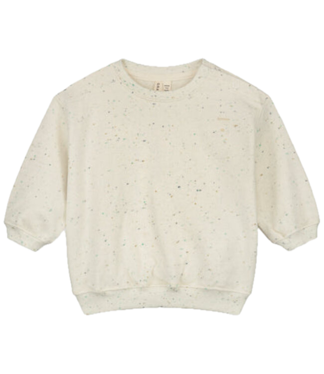 Gray label baby dropped shoulder sweater sprinkles