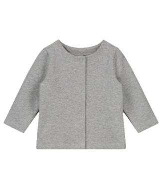 Gray label Gray label baby cardigan grey melange