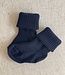 MP Denmark cotton rib baby socks navy