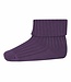 MP Denmark cotton rib baby socks patrician purple