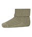 Socks rib cotton silver sage