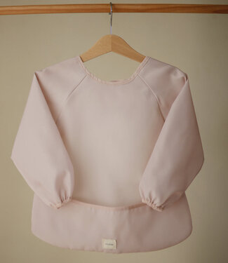 Mushie Mushie longsleeve bib blush