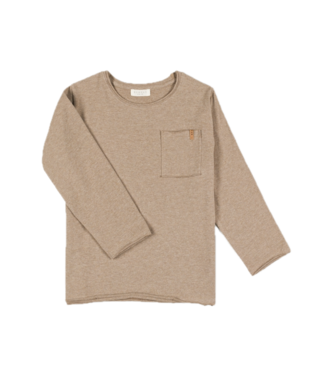 Nixnut baby longsleeve pebble