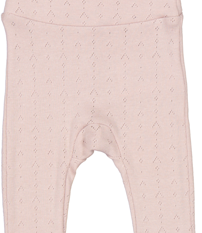 piva pointelle leggings faded rose