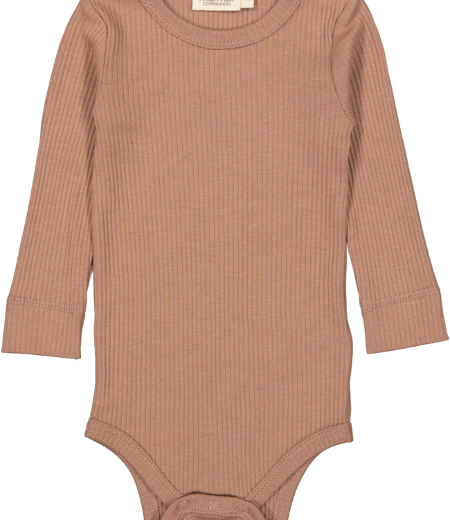 plain romper powder taupe