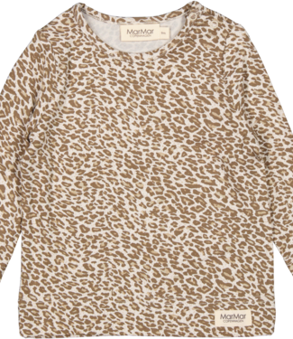 Marmar Copenhagen leopard baby longsleeve forest brown