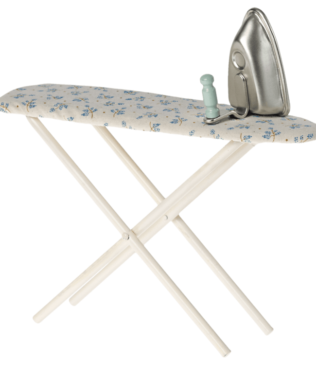 Maileg miniature iron & ironing board