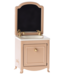 Maileg sink dresser w. mirror dark powder