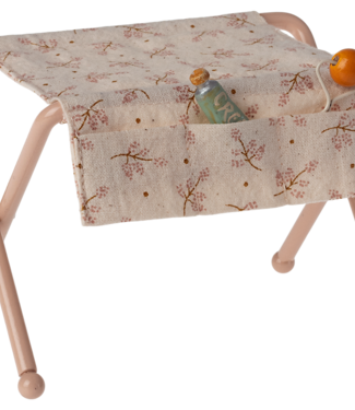 Maileg Maileg nursery table baby mouse rose